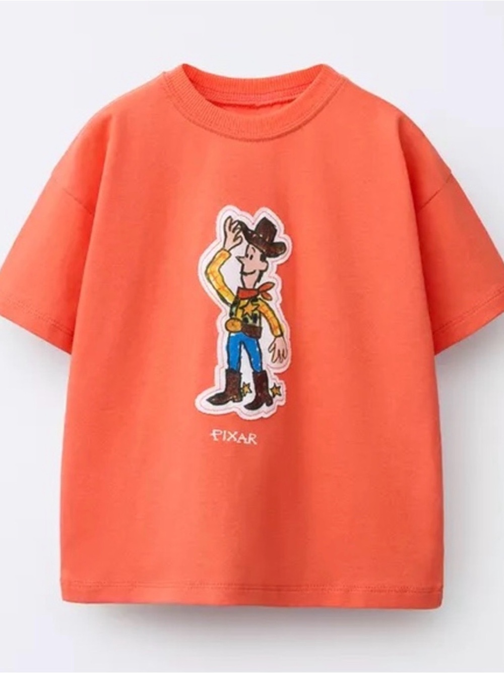 WOODY TOY STORY © DISNEY PIXAR PATCH T-SHIRT